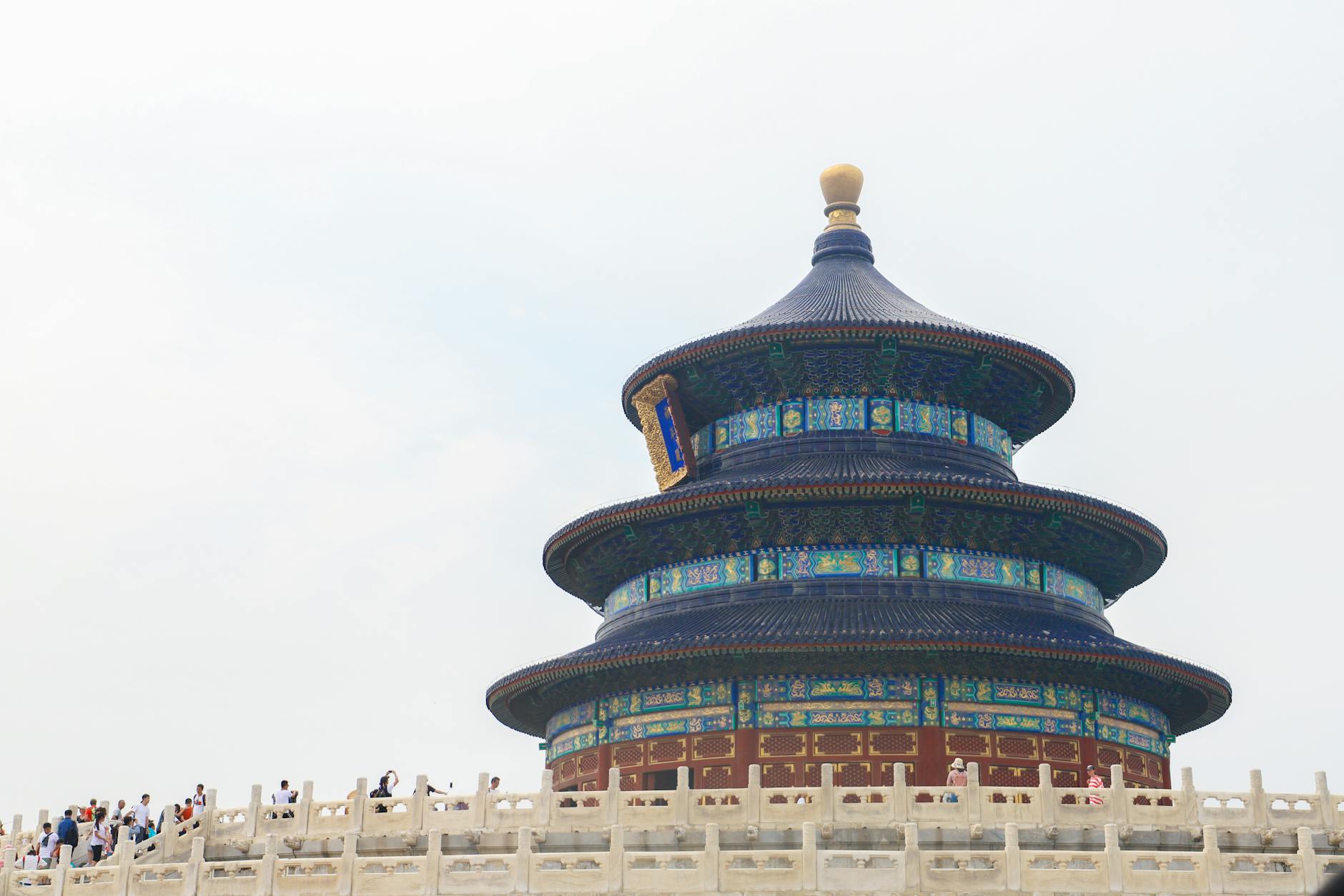 Temple of Heaven landmark near Dongcheng accommodation area Beijing