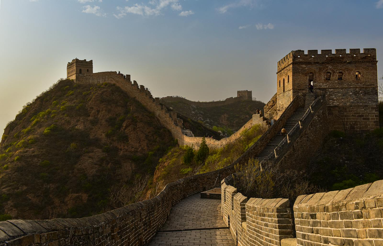 Gubeikou unrestored Great Wall mountains