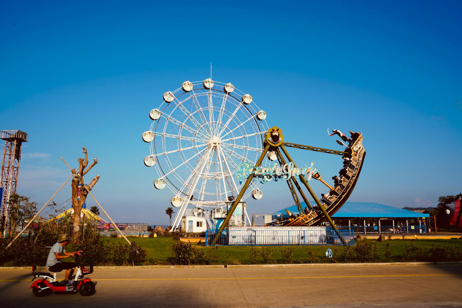 Theme park amusement rides Beijing Universal Studios